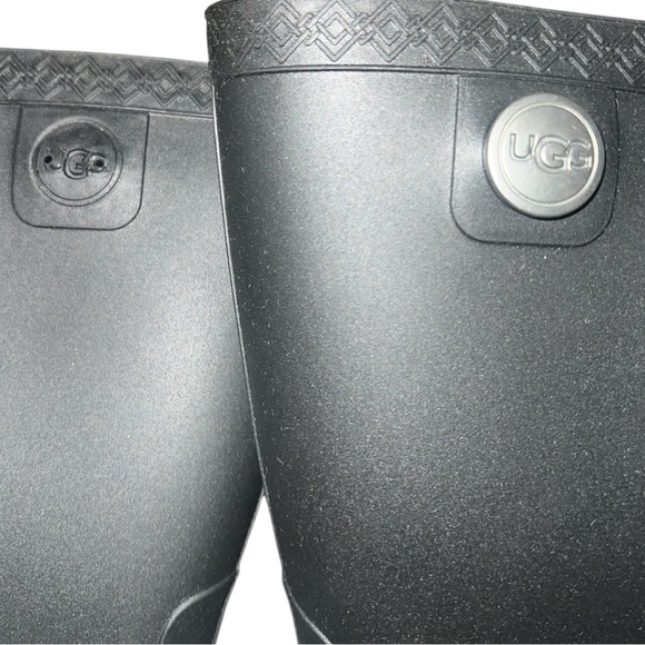 UGG Women's Sienna Matte Rain Boots | Color/Black | NEW!!☔️⛈️🌧️🌦️☔️ - Picture 13 of 16
